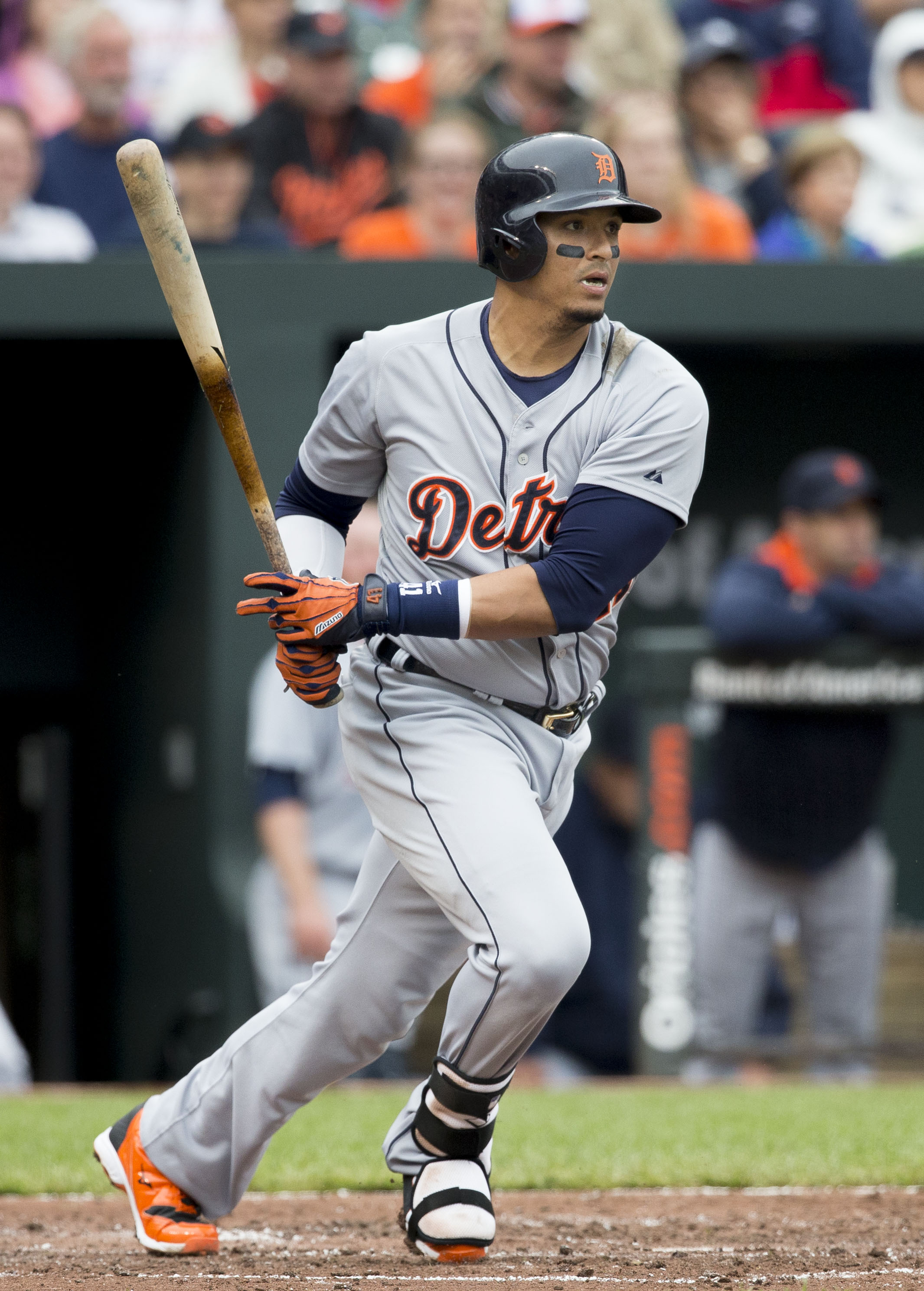 Víctor Martínez led all of Major League Baseball in 2014 with an OPSBI of 1077, the lowest league-leading total since 1984.