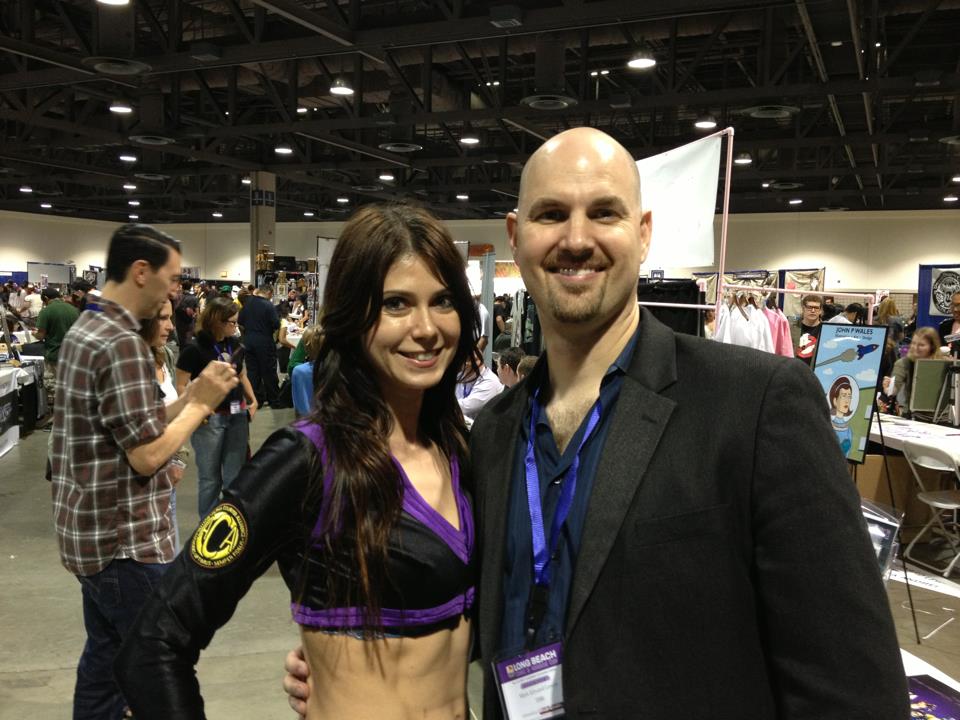 Mark and Alina at Long Beach Comic Con Mark and Alina at Long Beach Comic Con