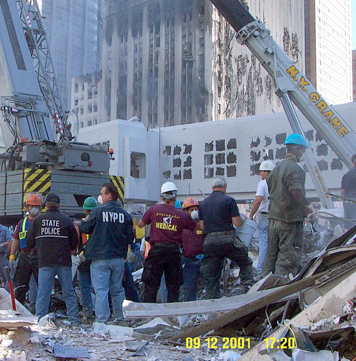 Peacemaker Medical team at World Trade Center Ground Zero