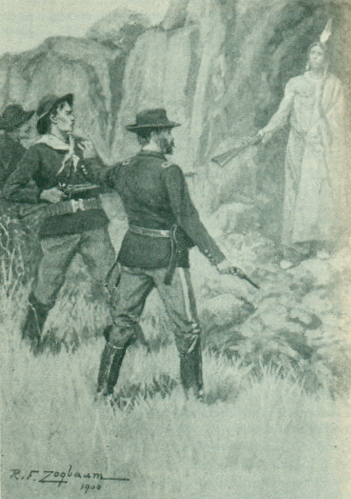  Surrender of Chief American Horse to General Crook at Slim Buttes.