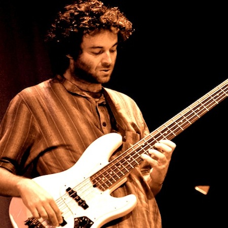Luka Veselinović at showcase of all star jazz band, Berklee College Of Music 5 week summer program 2011.