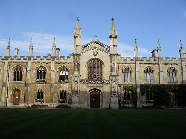 Corpus Christi College New Court. Corpus Christi College New Court.
