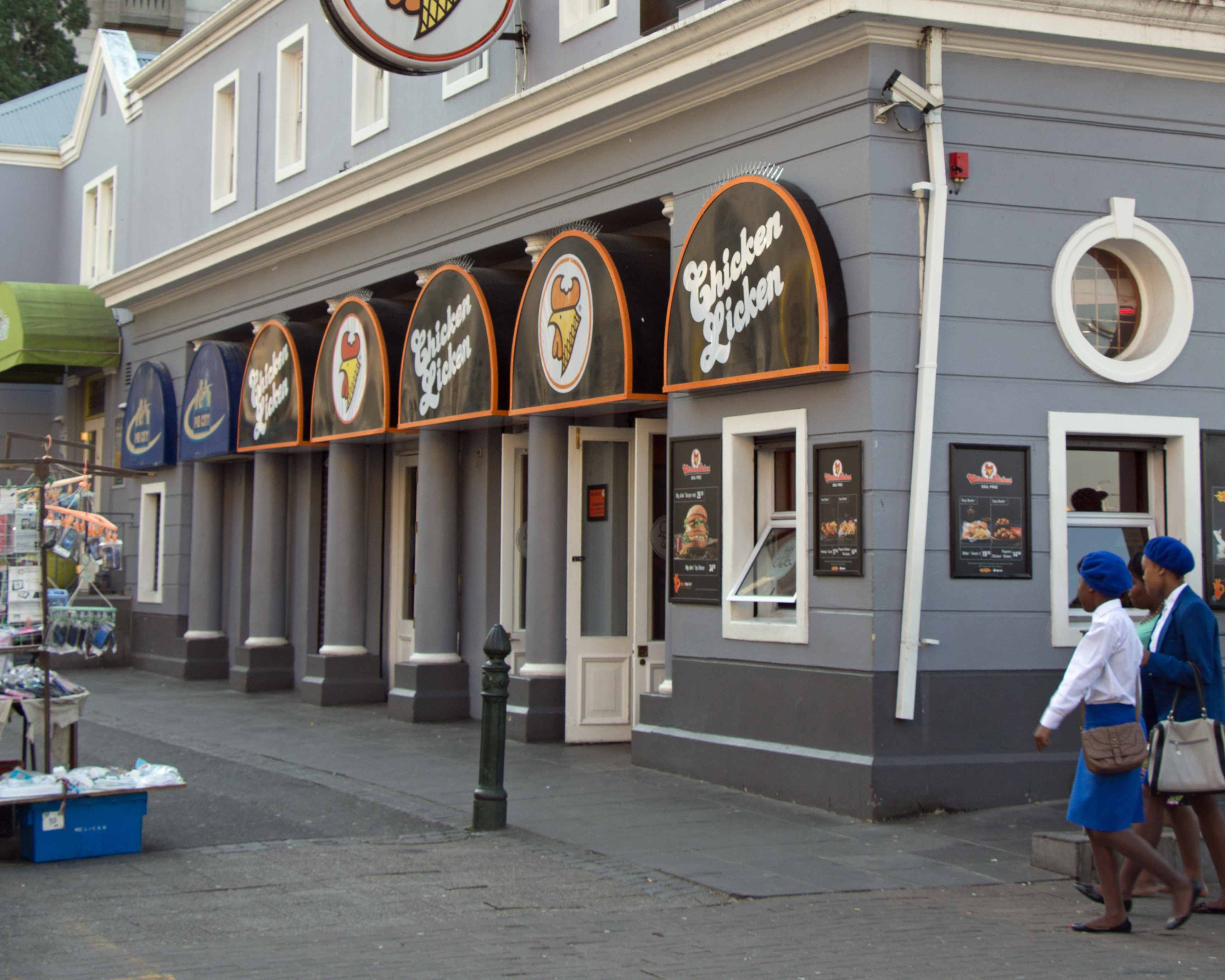 Chicken Licken restaurant on the Grand Parade, Cape Town