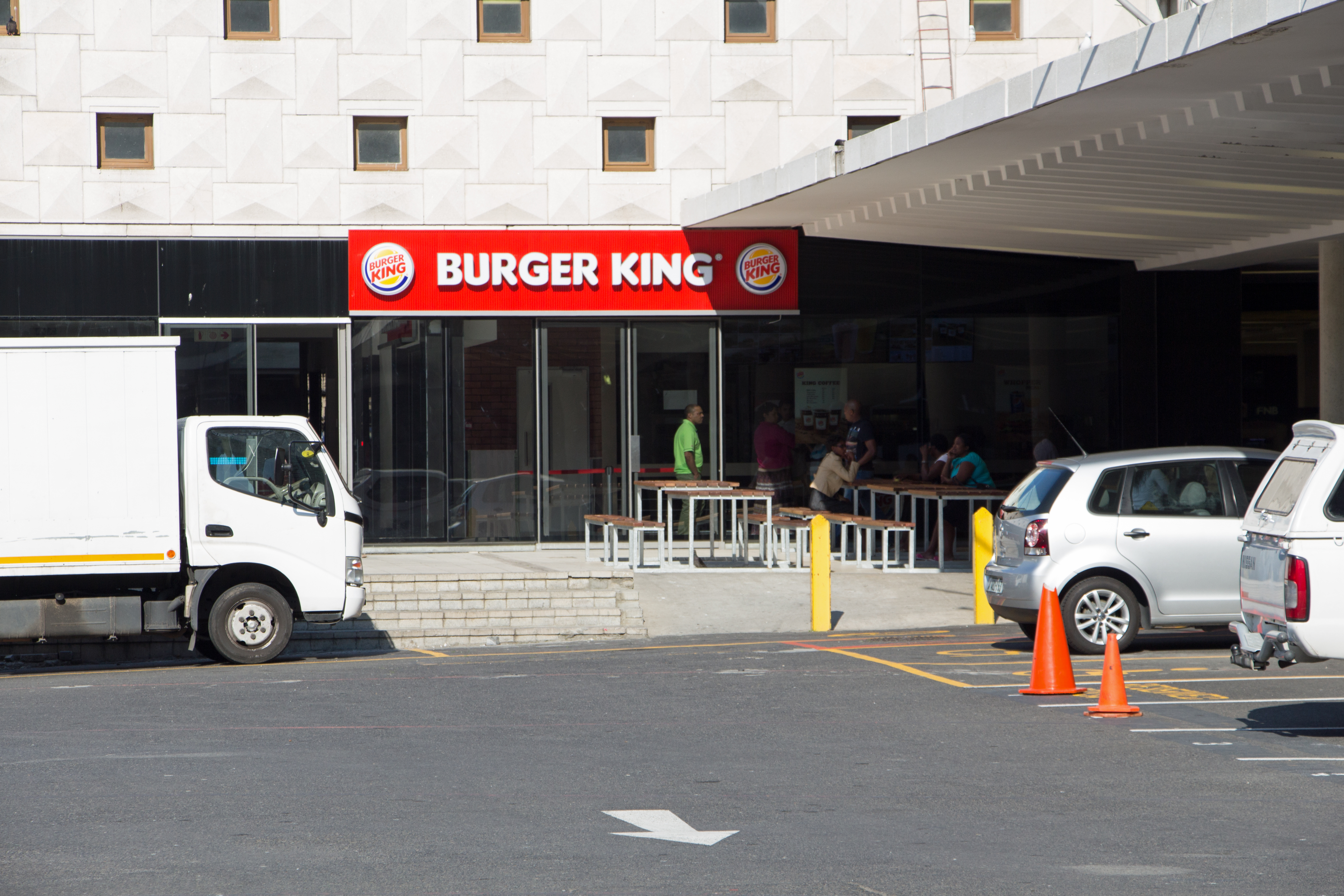 Burger King restaurant, Cape Town railway station