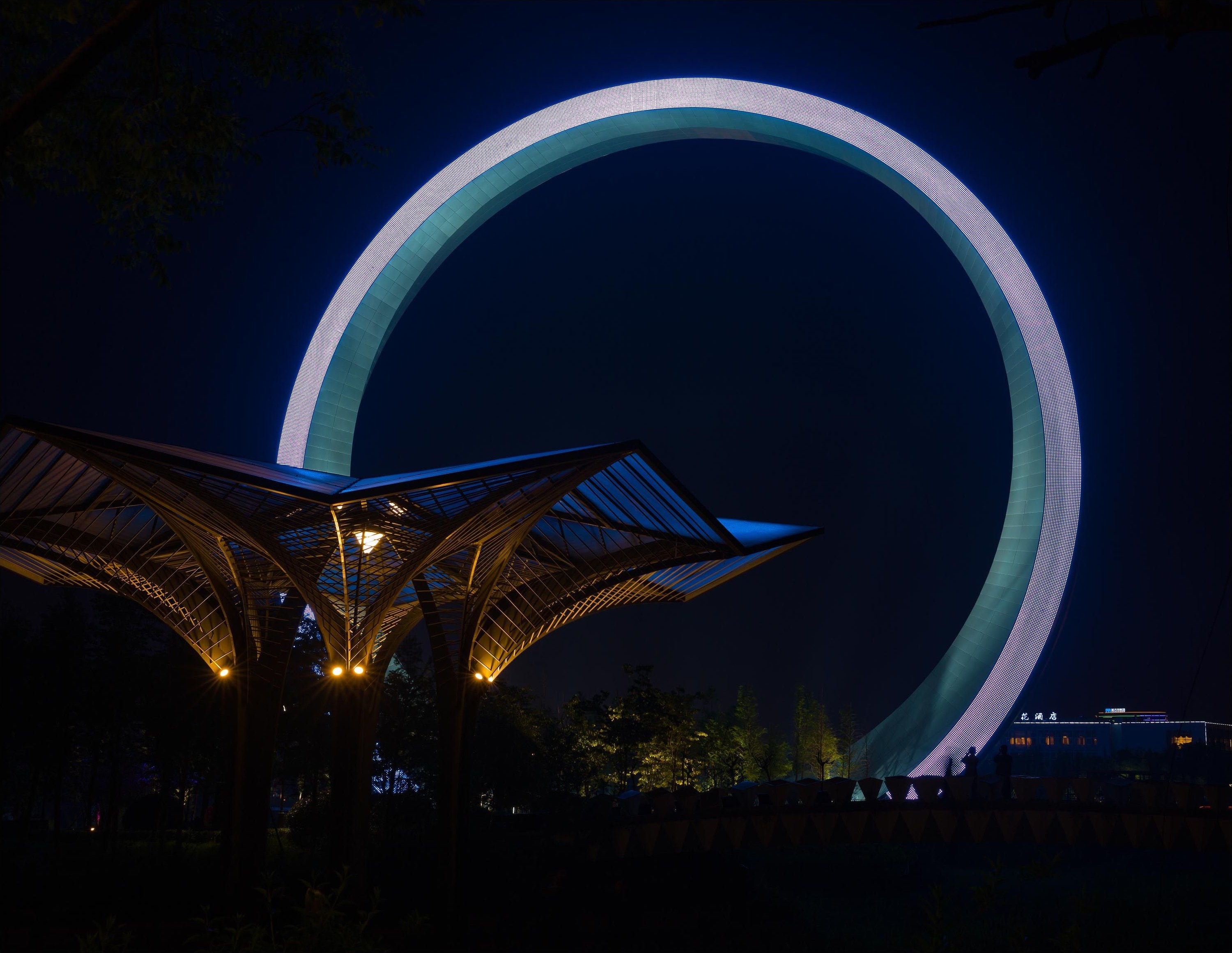 Turn of Fortune at night