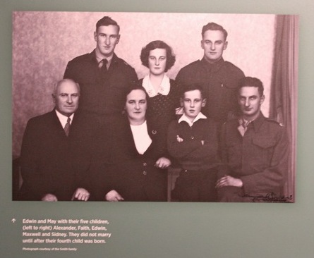 Edwin Henry Mason Smith - Family Photo post WWII