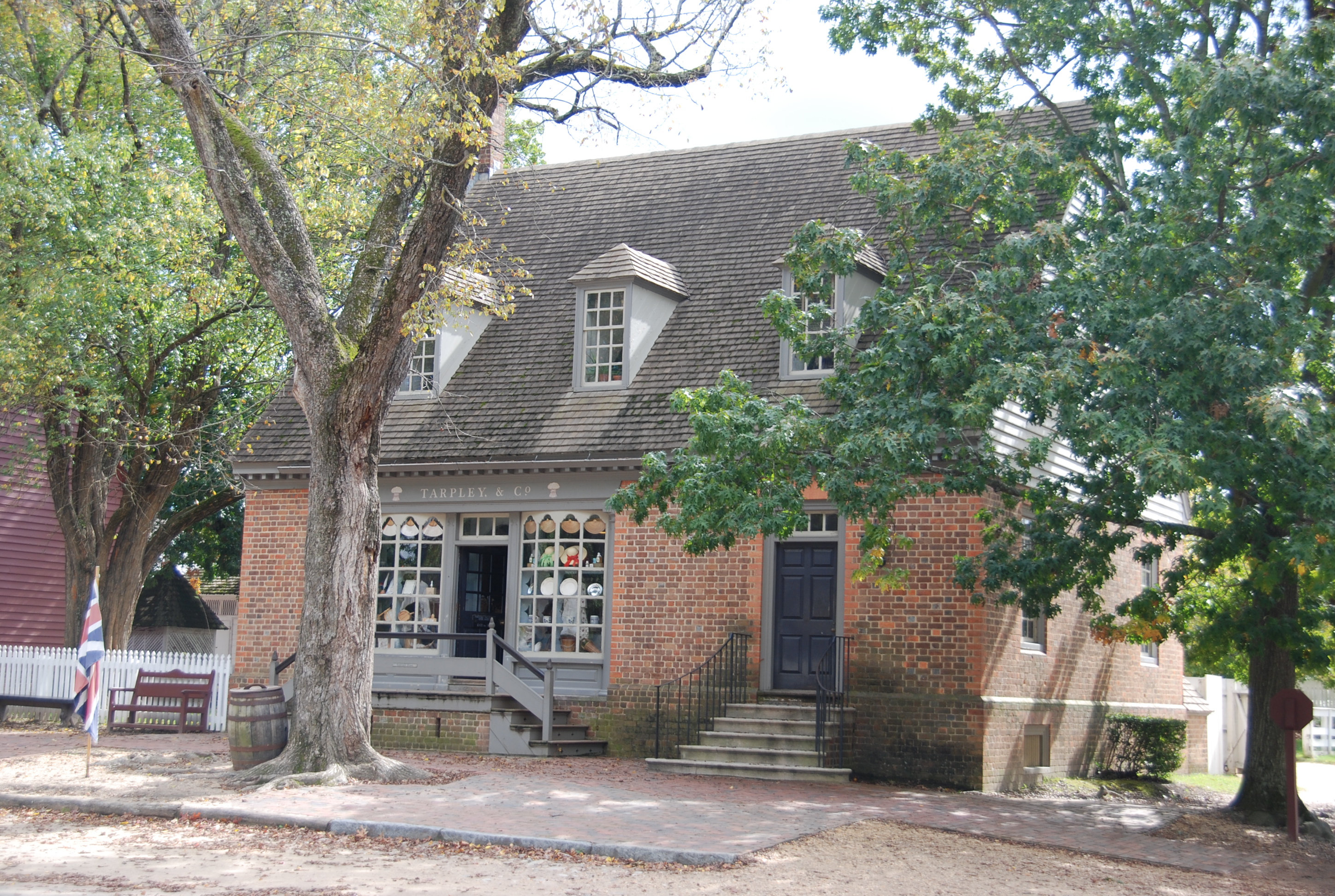 Alex Purdie print shop reconstructed