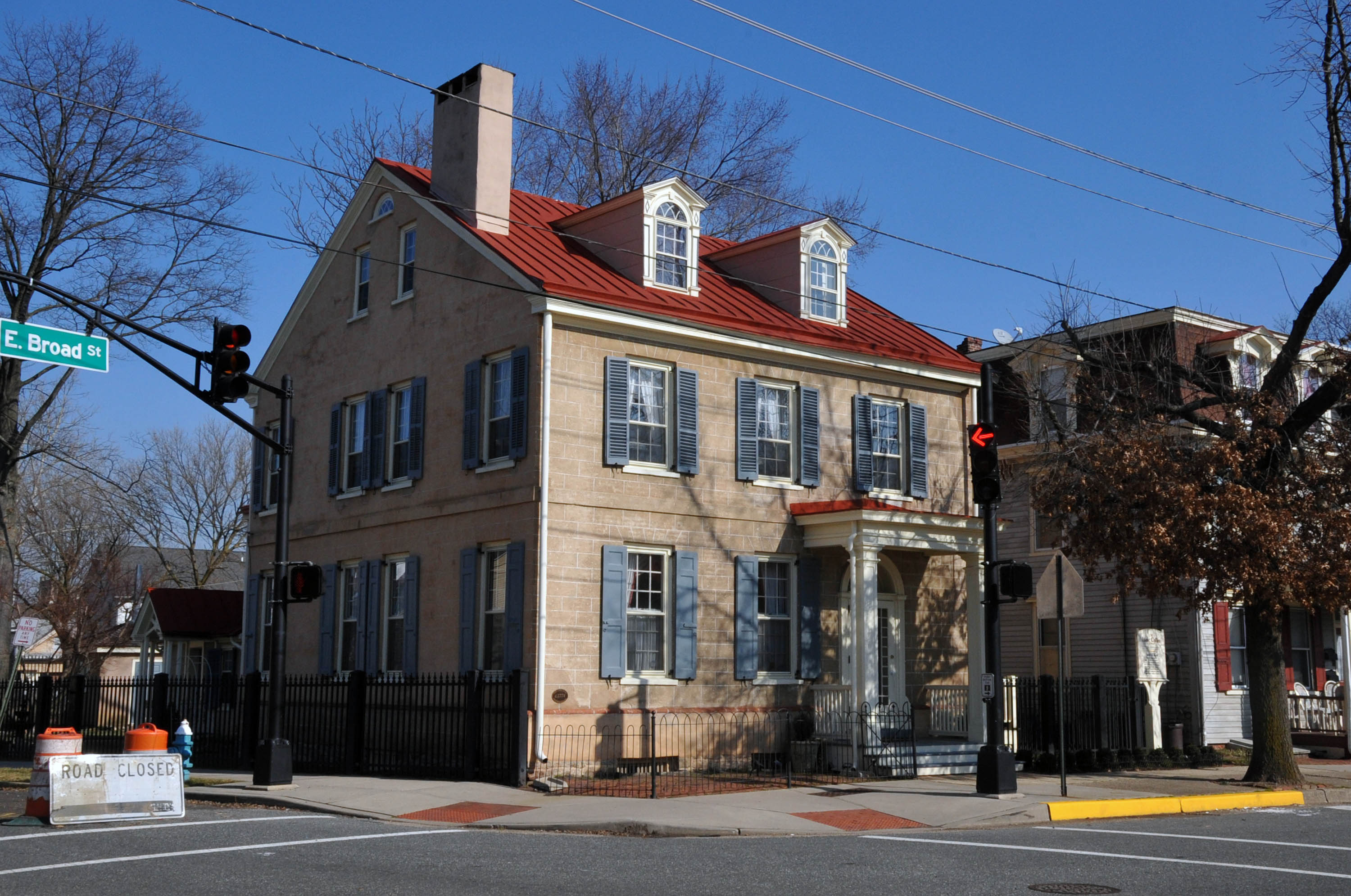 Isaac Collins house in Burlington