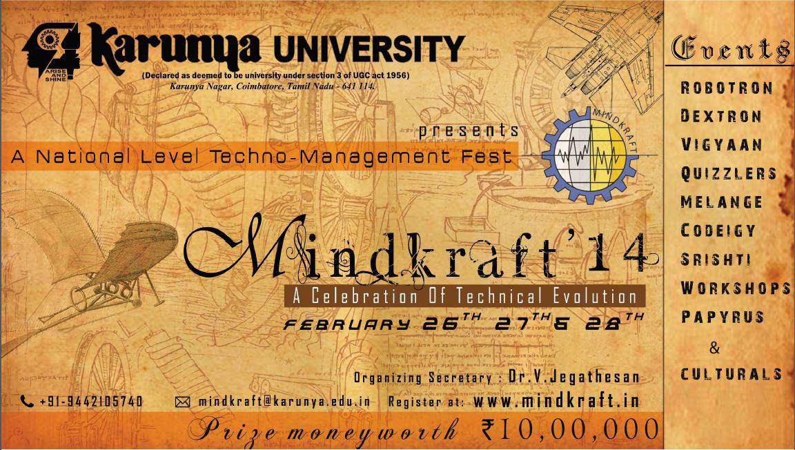 Official Poster of Mindkraft'14