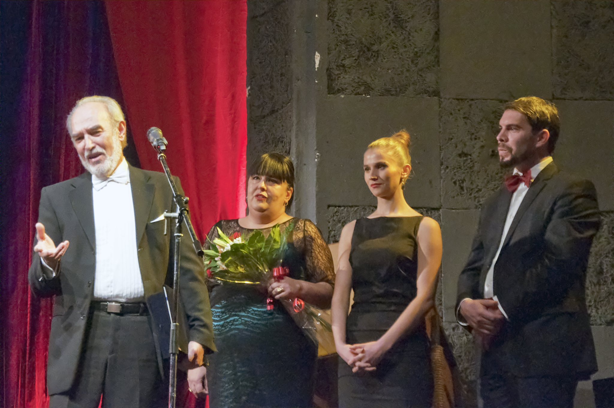 Rauf Dhomi Kosovan Composer (left in the picture Rauf Dhomi Kosovan Composer (left in the picture