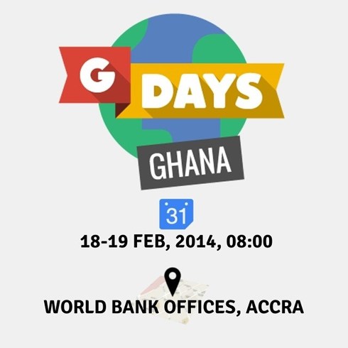 A logo for GDays Ghana 2014