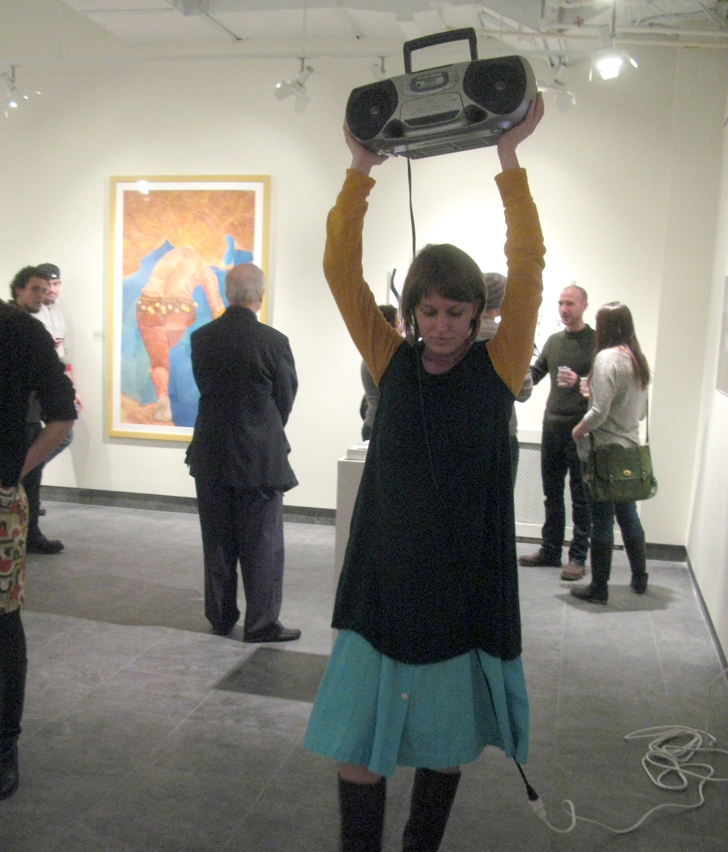 Lydia Bell performs in 2010