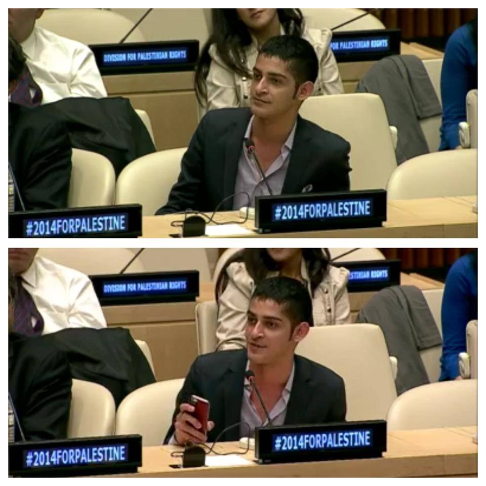 Chaker at the United Nations in New York