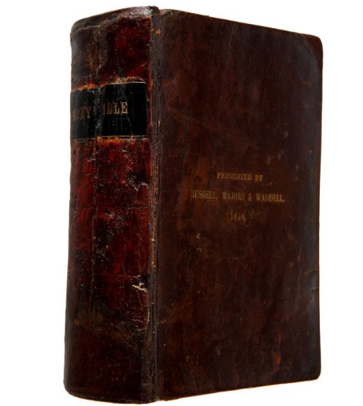 Pony Express Bible, KJV of 1858