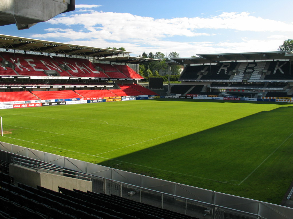 Lerkendal stadion, home to Rosenborg BK, has the fifth highest average attendance in Nordic countries.