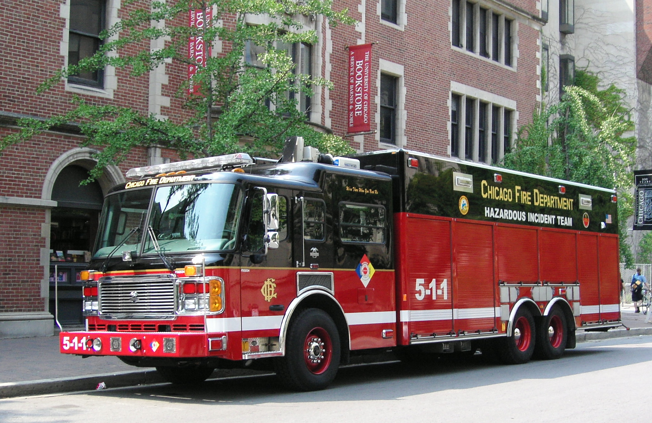 CFD Haz-Mat. Incident Team 5-1-1