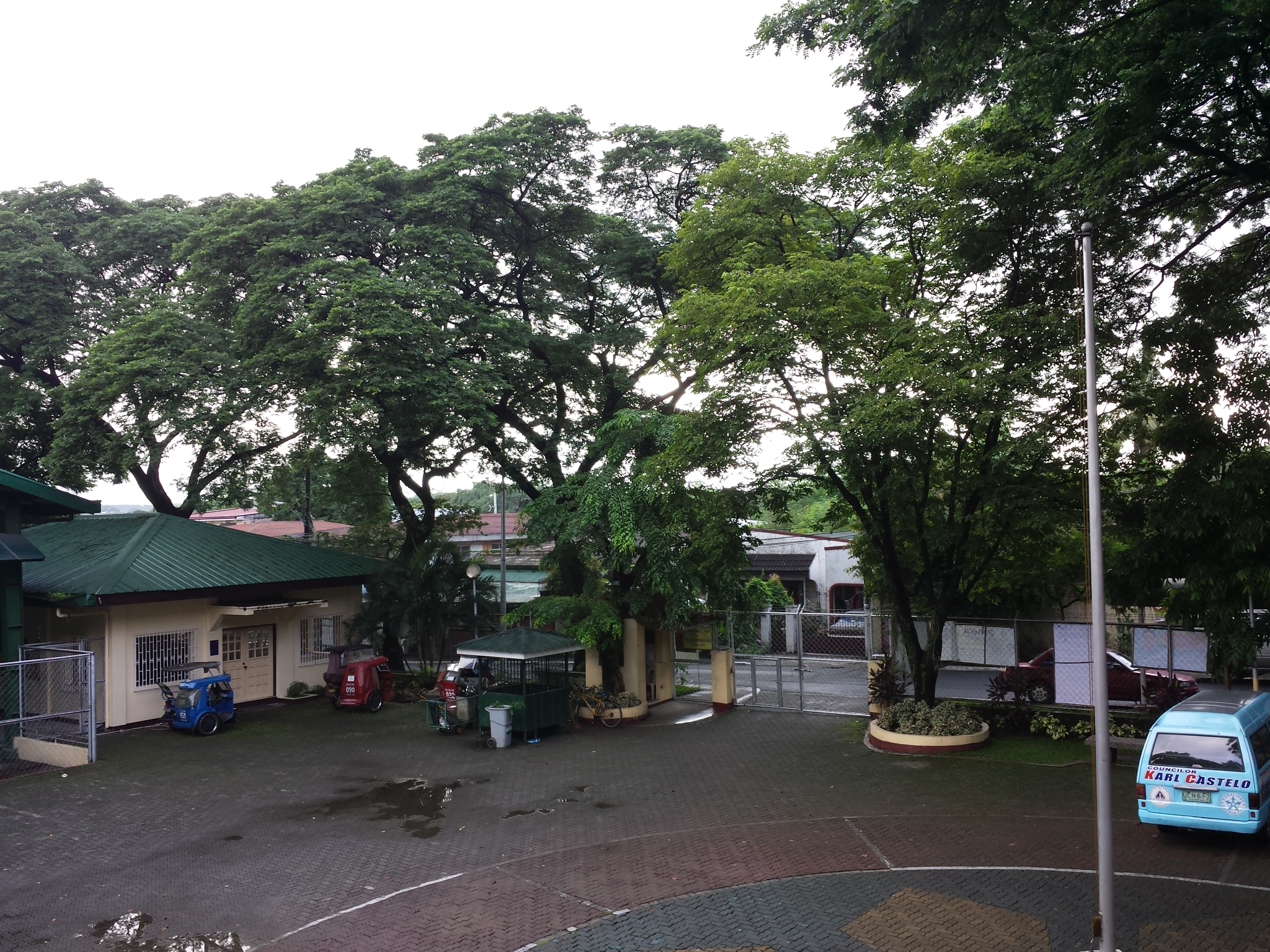 Front gate of the Barangay Compound.