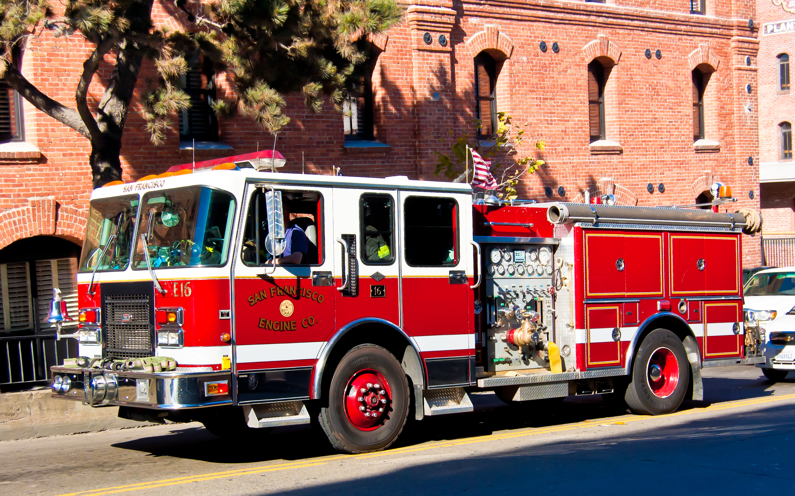 SFFD Engine Co. 16, quartered in the Marina District
