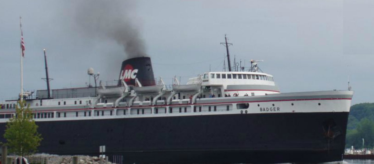 SS Badger with LMC logo