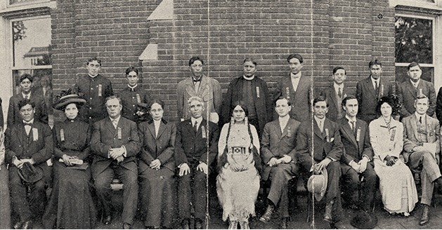 The first conference of the Society of American Indians, Ohio State University, Columbus, Ohio, 1911. 
