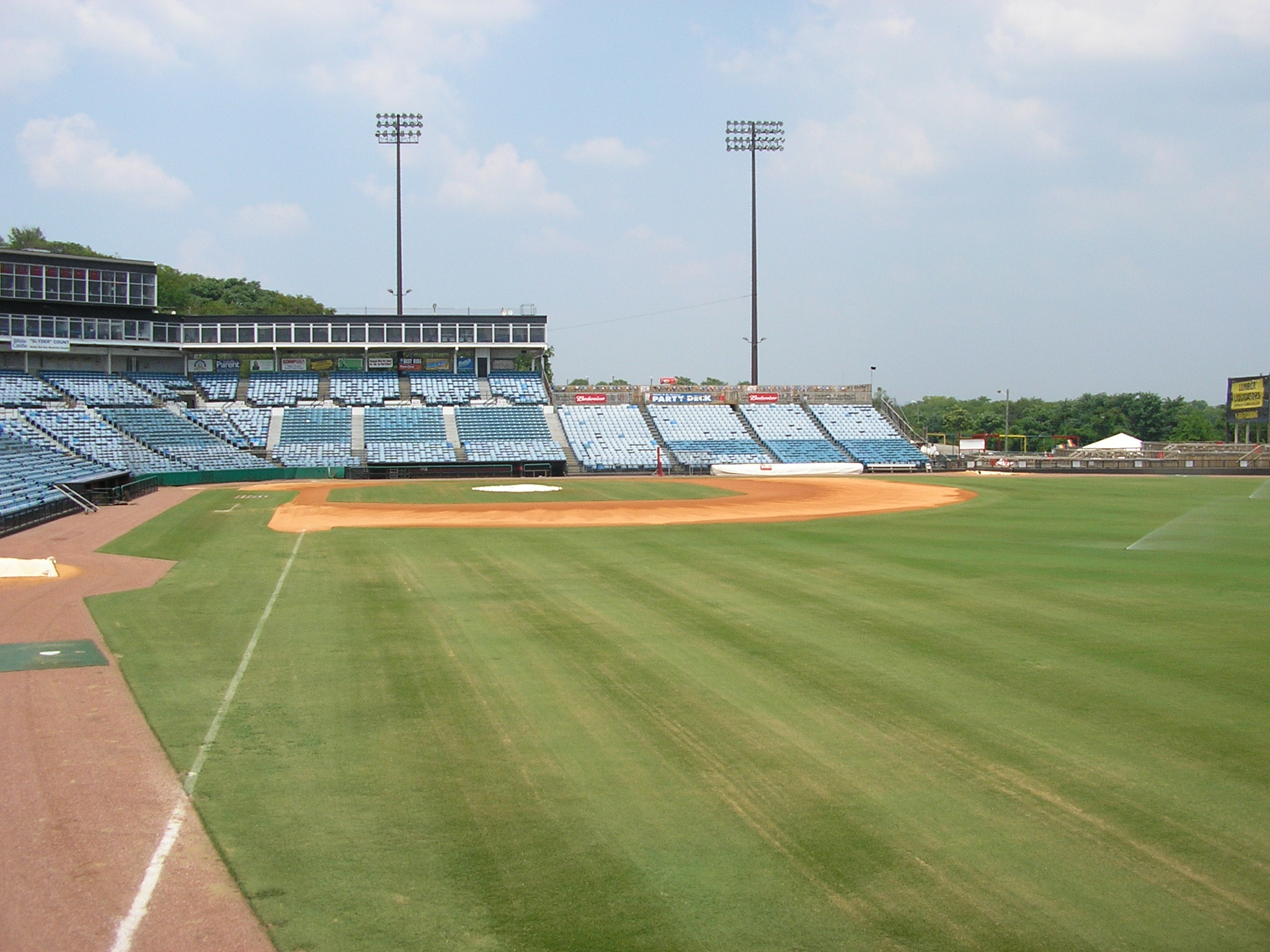Herschel Greer Stadium in Nashville, Tennessee, was the site of John Wasdin's perfect game. Herschel Greer Stadium in Nashville, Tennessee, was the site of John Wasdin's perfect game.
