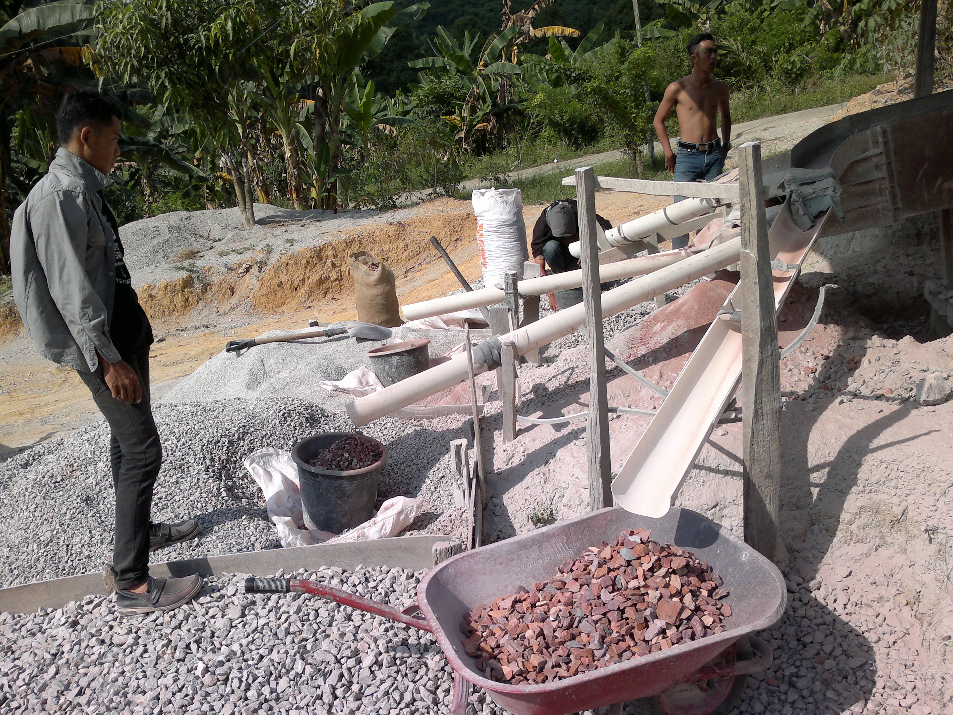Laterite processing location Laterite processing location