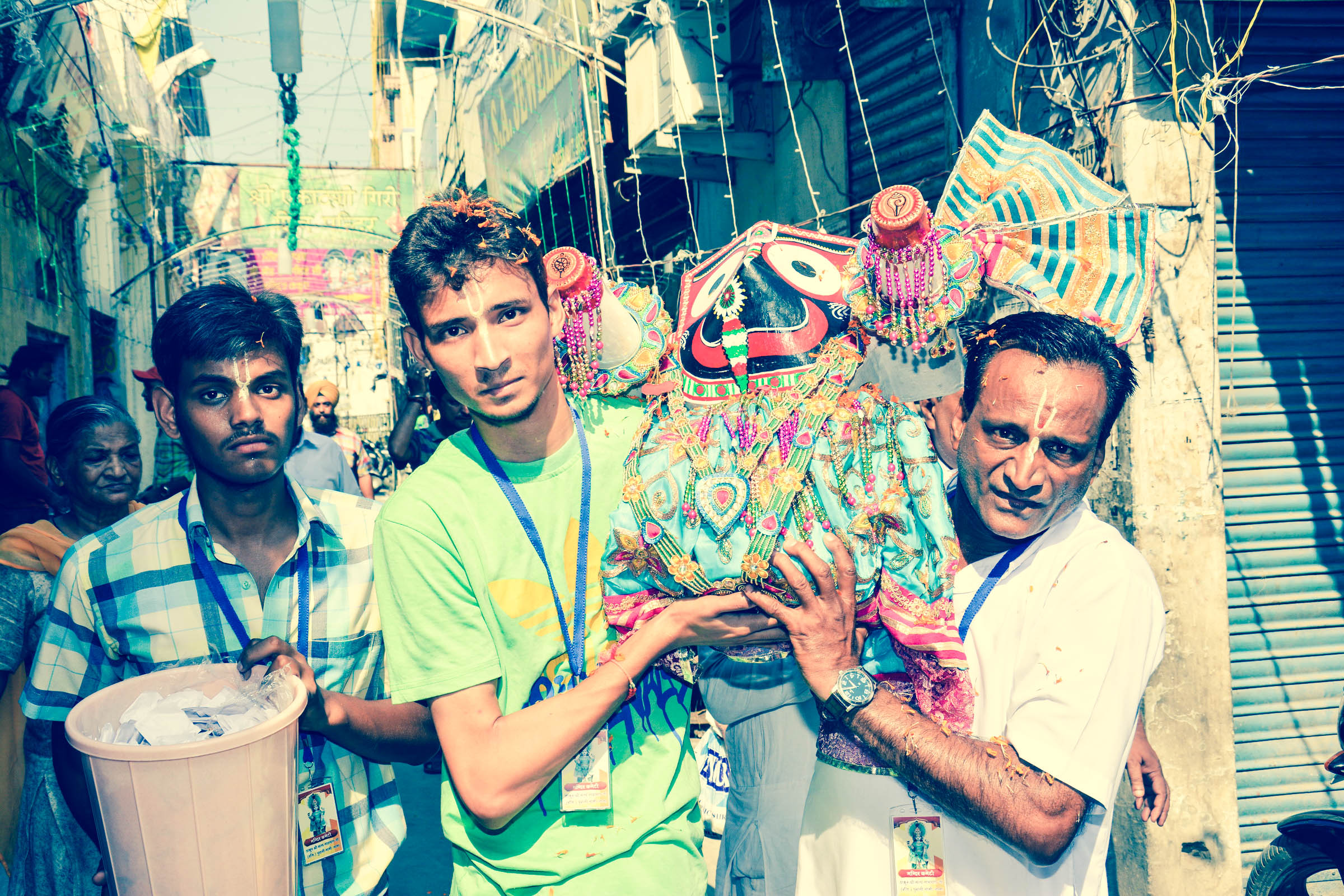 Prabhu Hari Kishore Joshi Holdin Lord Jagannath