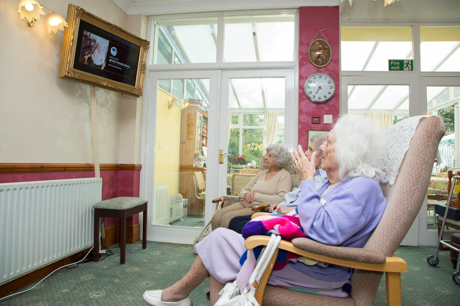 EventsTag launch in The Holly House Carehome in Enfield, London.