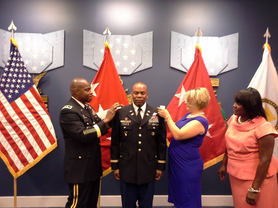 MG Twitty Promoting Flemming to Colonel