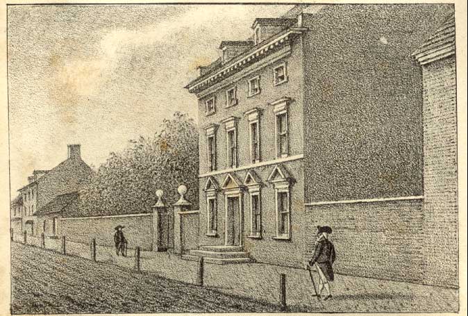General Howe house across the street