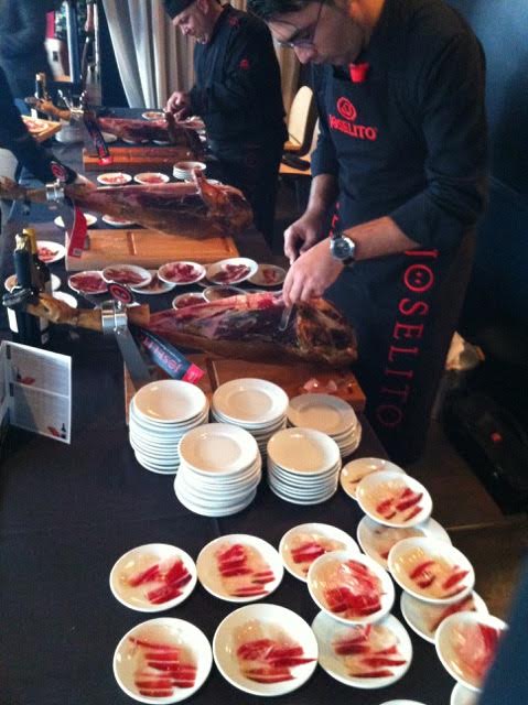 Cut of Iberian ham Cut of Iberian ham