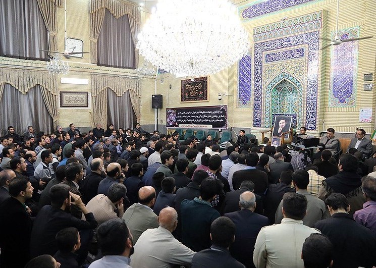 Funeral of Mohsen Haji Hasani Kargar in Mashhad
