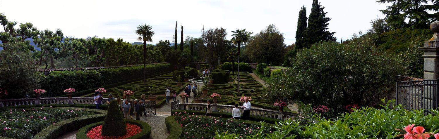Giardino all'italiana of Villa Malaspina
