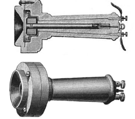 "Butterstamp" telephone handset of 1877
