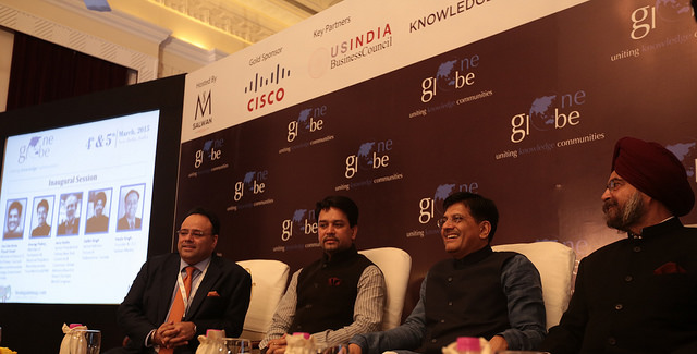 One Globe conference thumb|right|Inaugural panel at One Globe 2015