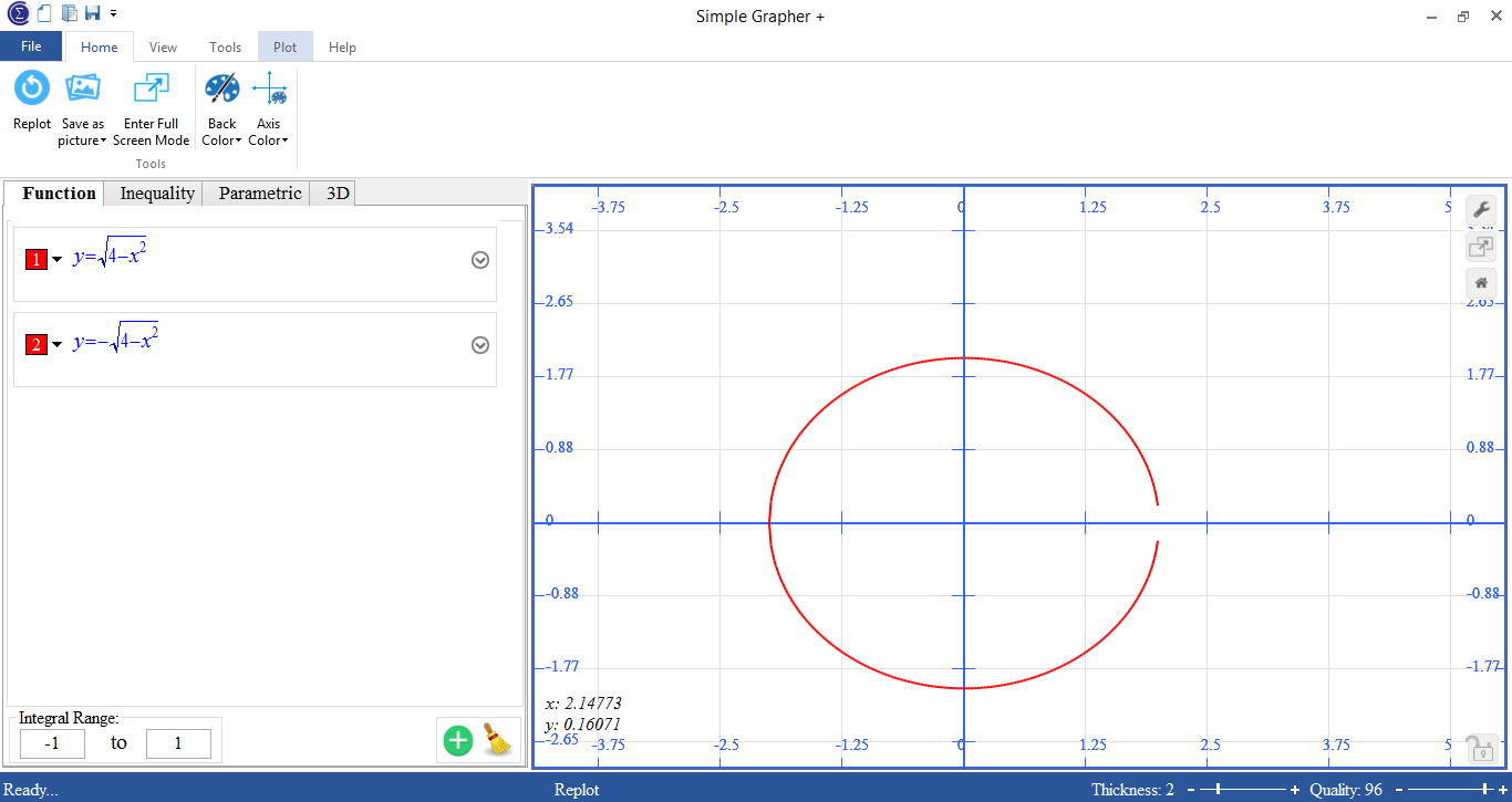 Simple Grapher V1.2 Screenshot