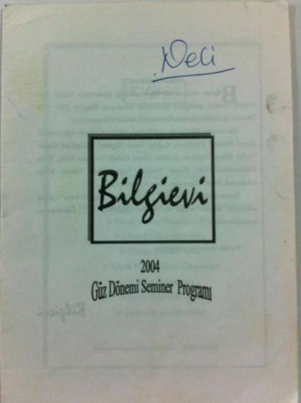 The First Program's Booklet