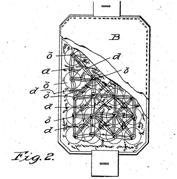 Flexible 'button' battery assembly patent Flexible 'button' battery assembly patent