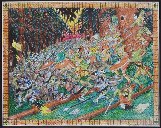 The Battle under the Trees