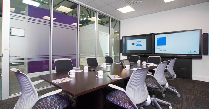 A meeting room at the Magenium Solutions LLC Glen Ellyn, IL headquarters. A meeting room at the Magenium Solutions LLC Glen Ellyn, IL headquarters.