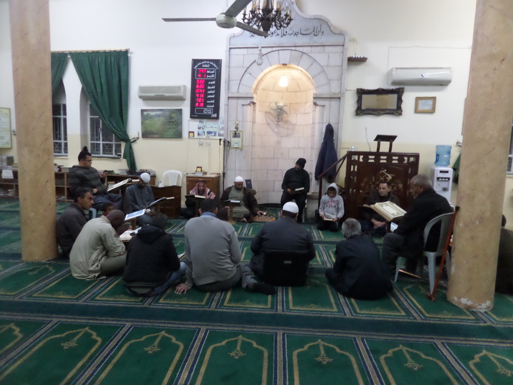 Koran in the mosque ring