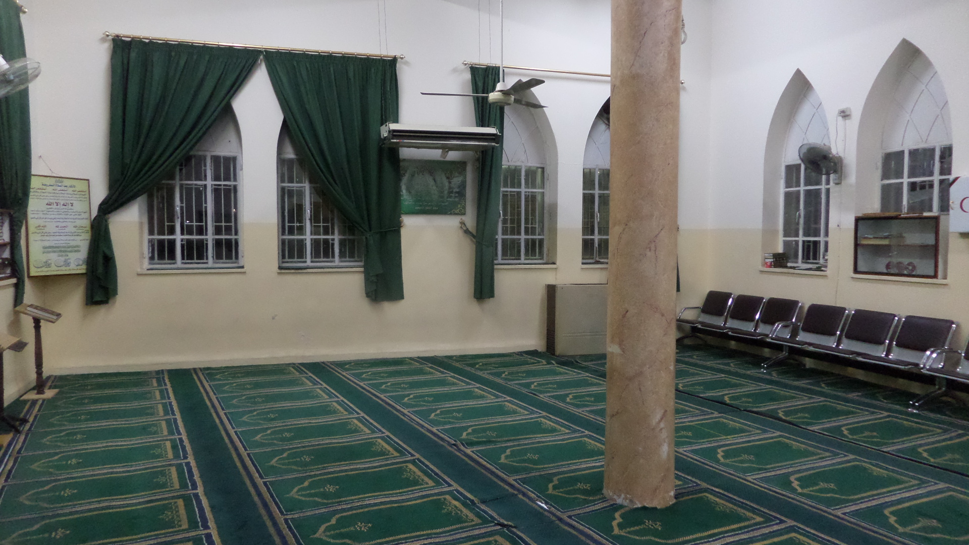 The main section of the mosque