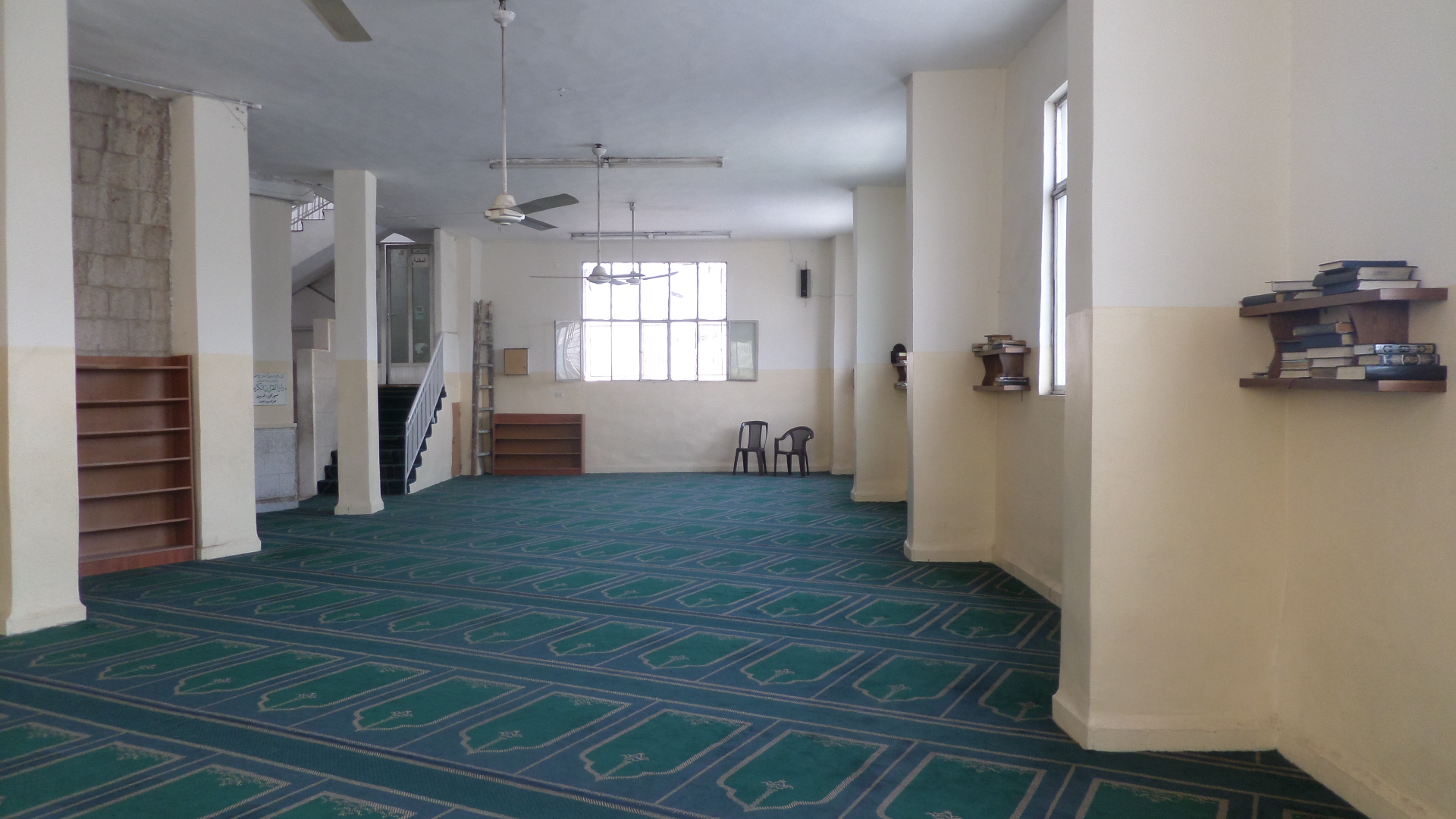 The outer section of the mosque