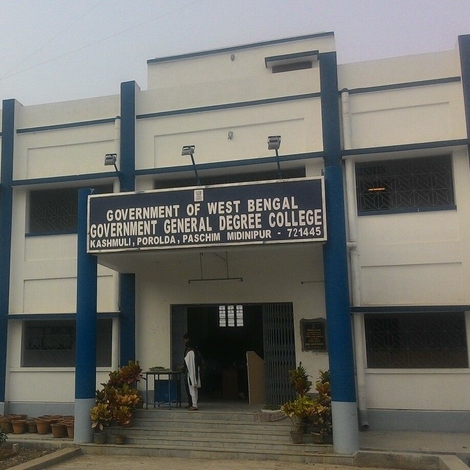 Government General Degree College, Kashmuli, Porolda, Dantan-II, Paschim Medinipur, West Bengal 721445. http://admission.kashmuligovtcollege.org/ 