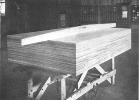 Haskelite 5/16th inch thick plywood