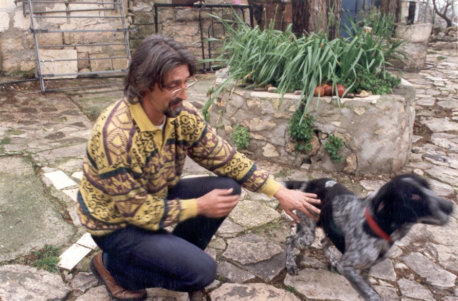 Savic in Tsada, Cyprus, 1998 Photo by Lana Haralampous