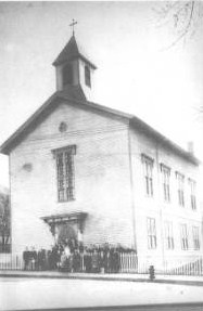 Blessed Virgin Polish National Catholic Church, first Polish church in Fall River, Mass., 1898