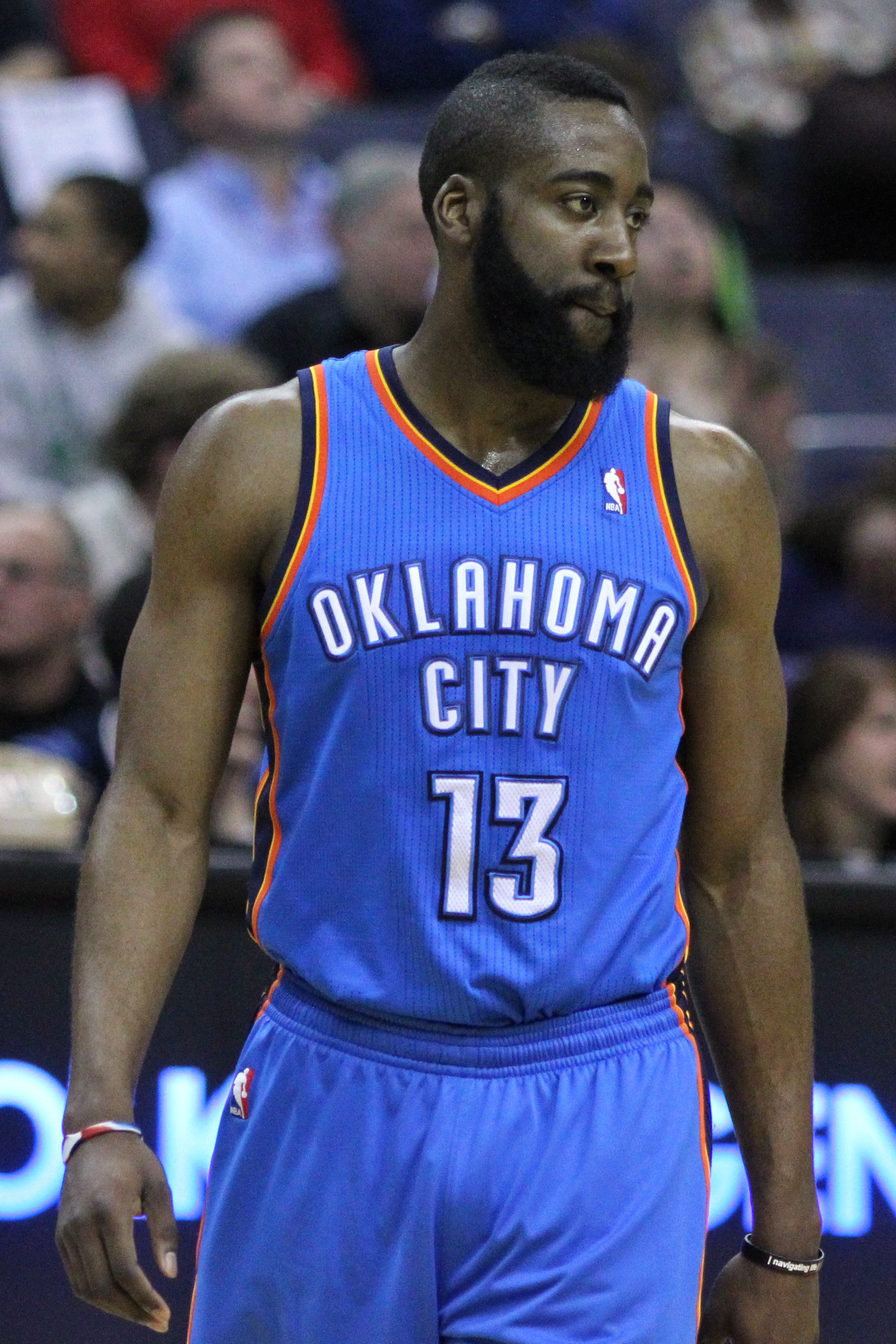 Harden with the Thunder in 2011