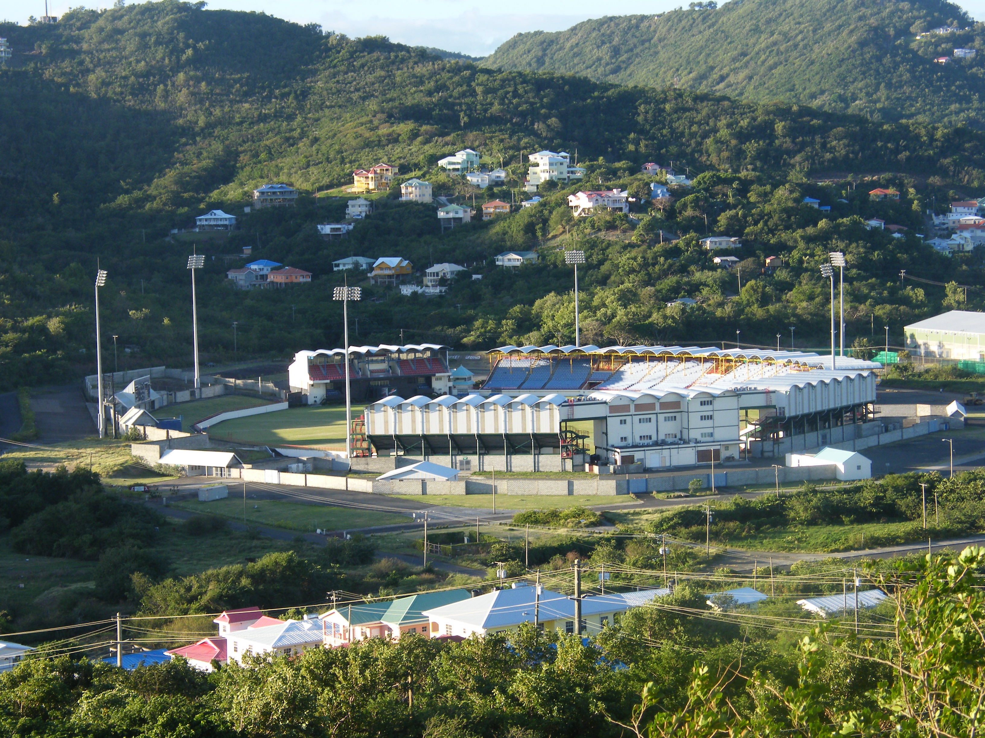 Darren Sammy Cricket Stadium (previously Beauséjour Stadium).