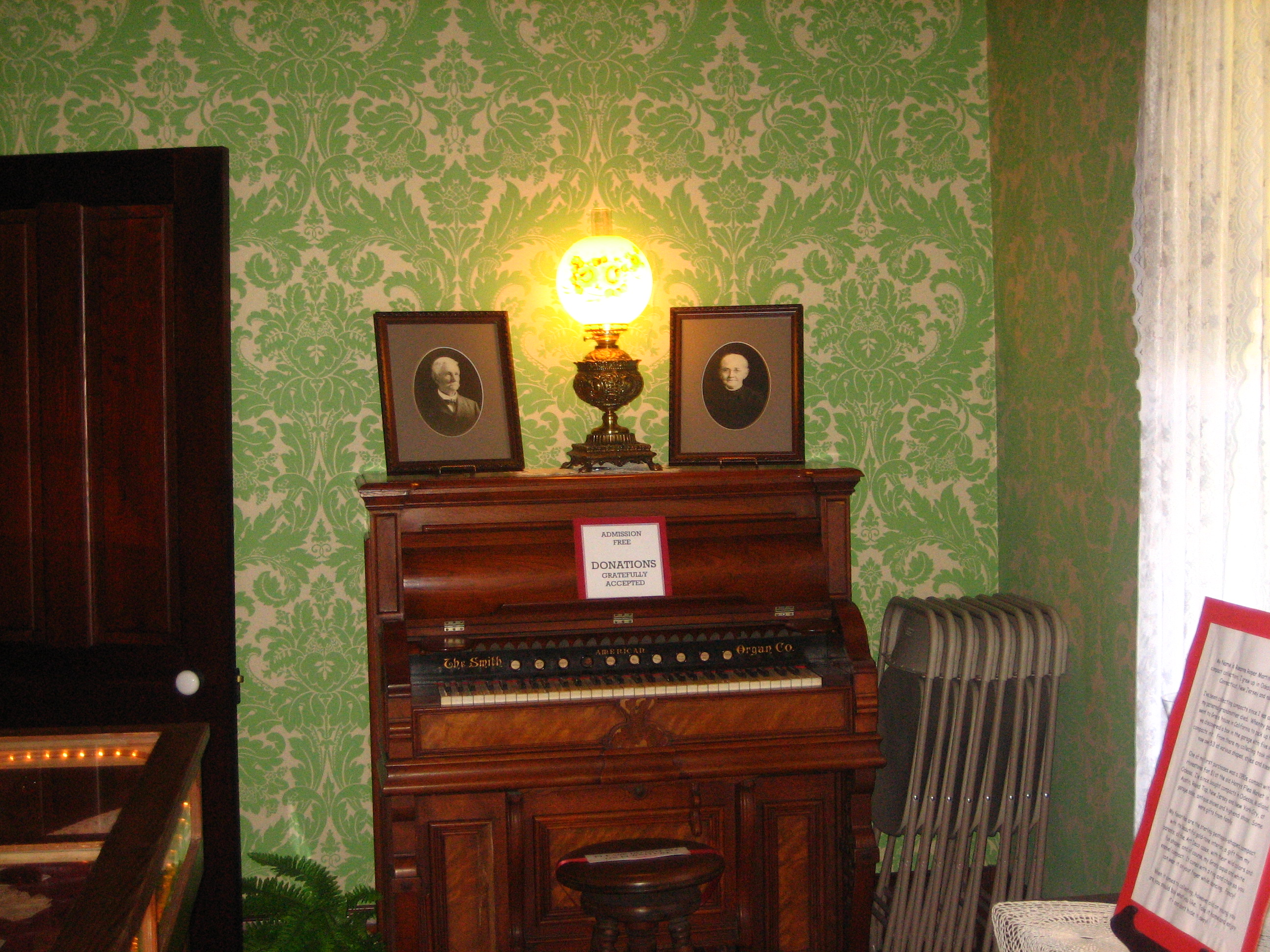 Restored organ at White–Pool House